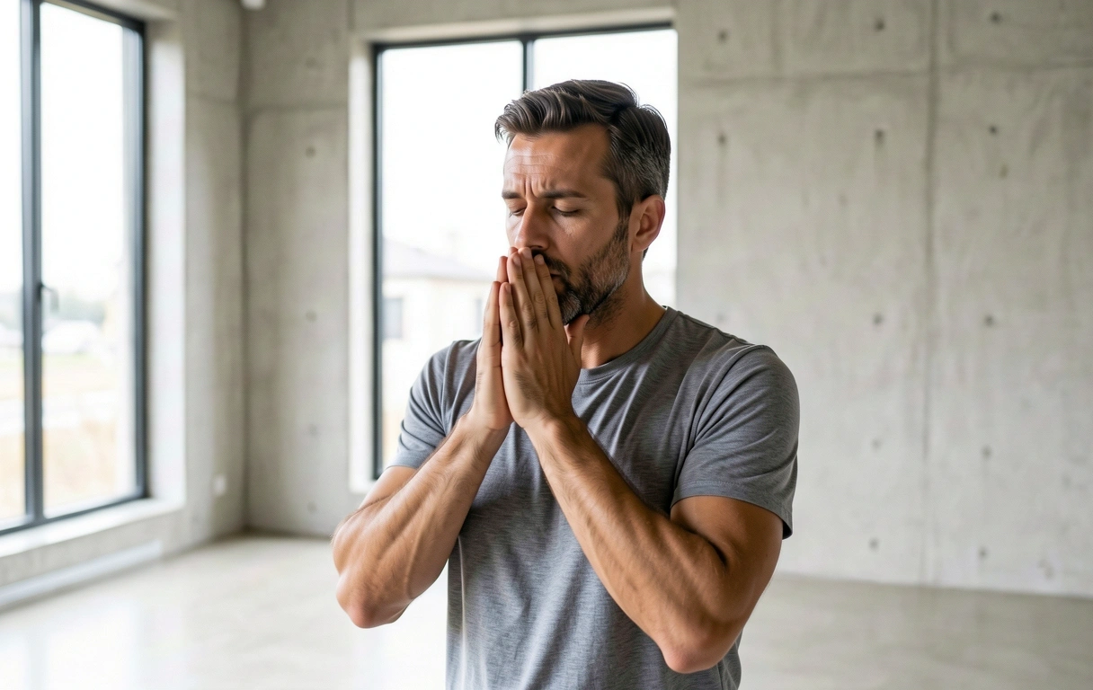 Fokussierte Achtsamkeit im modernen Ambiente